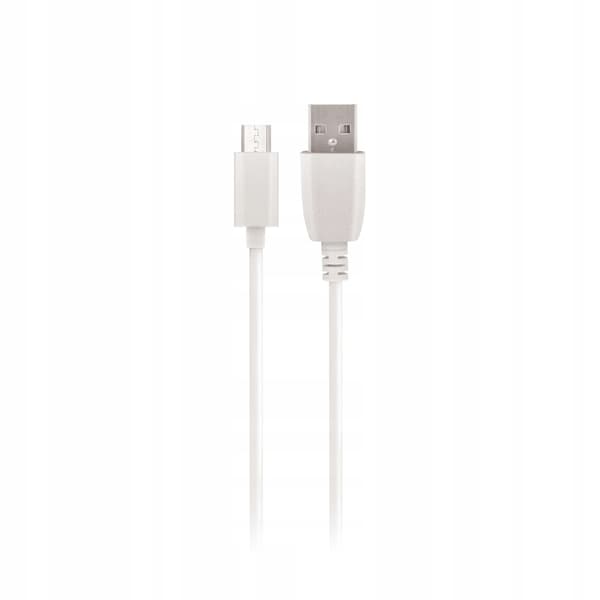 Maxlife USB - microUSB-kaapeli 3,0 m 2A valkoinen