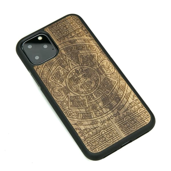 Träfodral till iPhone 11 Pro AZTEC CALENDAR LIMBA
