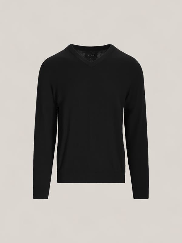 BLACK PEASTON SWEATER S