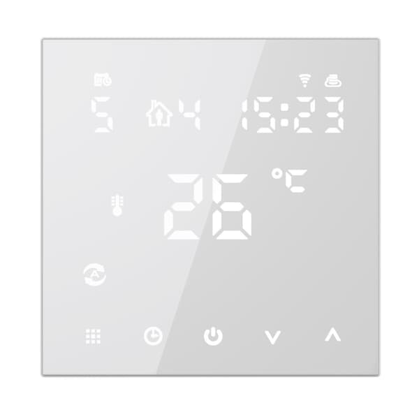 WiFi-rumtermostat TUYA 3A Hvid PRO2
