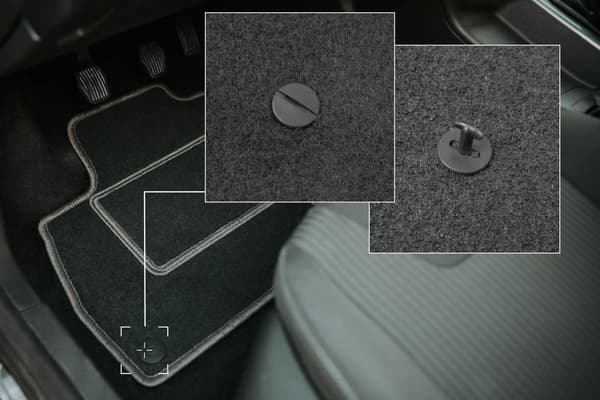 Bilmattor fram för: BMW X3 E83 SUV (2003-2010) grafitgrå