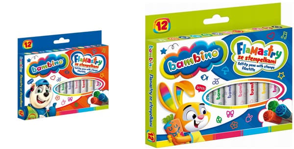MATKAT POSTIMERKEILLÄ 12 VÄRIA BAMBINO 8641