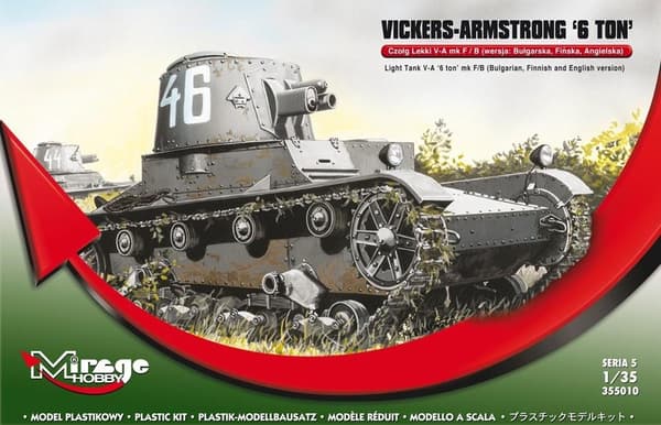 Vickers-Armstrong 6-tons let kampvogn Mk F/B
