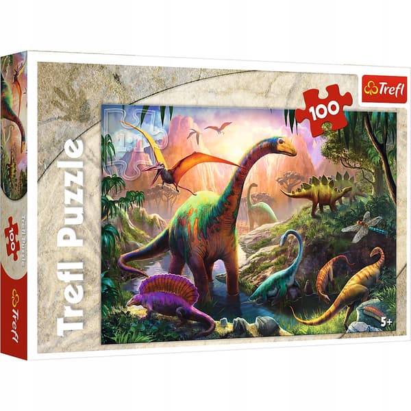 16277 "100 - Dinosaurusten maailma" / Trefl