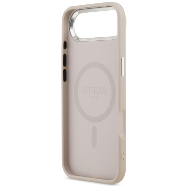Guess Triangle Logo MagSafe-etui til iPhone Air, pink