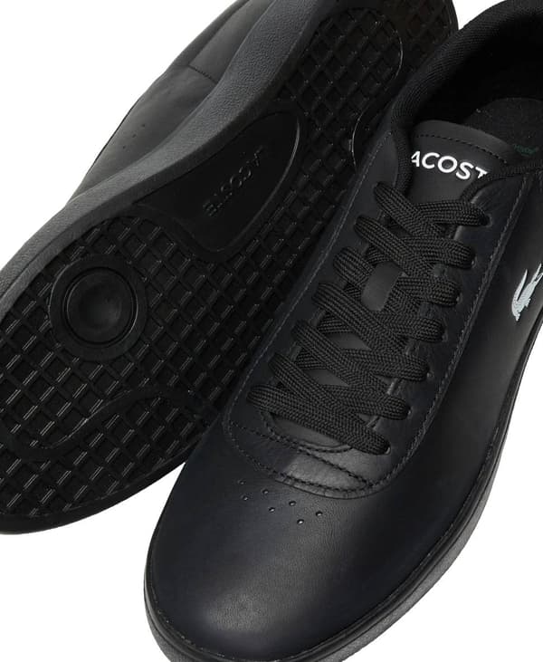 LACOSTE sorte sneakers herresko størrelse 43 28 cm