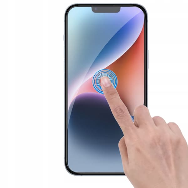 3x helskärmsglas för Apple iPhone 14 Plus, härdat glas, 5D