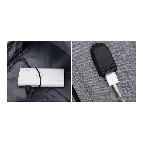 USB-sportsrygsæk grå PL150WZ2