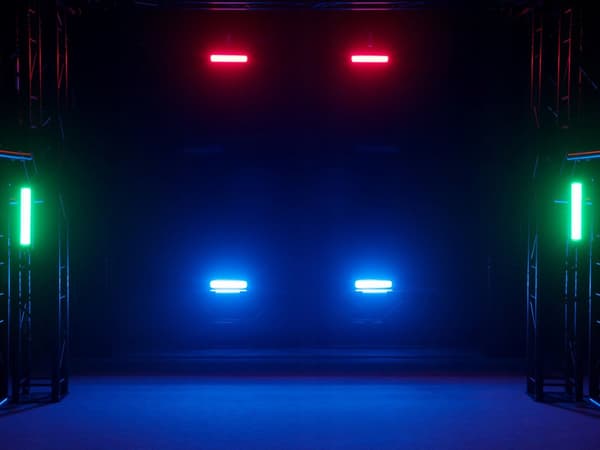 Eurolite LED Strobe SMD PRO 132 DMX RGB - Strobe