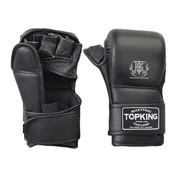 Top King Combat MMA Handsker Sort M