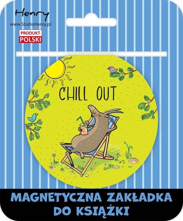 Magnetisk bollbokmärke 2 Chill out