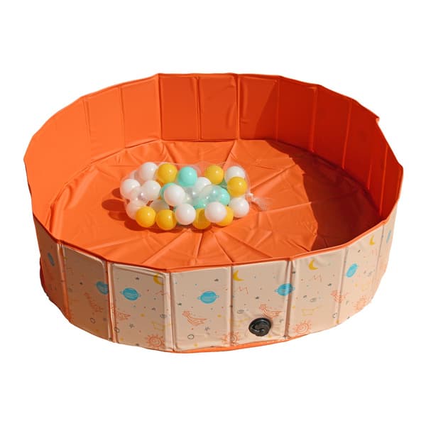 Lekpool MASTER 120 x 30 cm med bollar