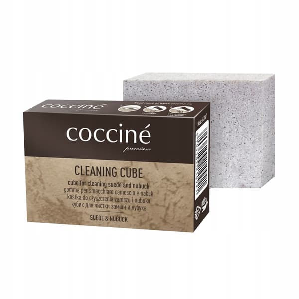 Coccine Cleaning Cube - gummiterning til rengøring af ruskind.