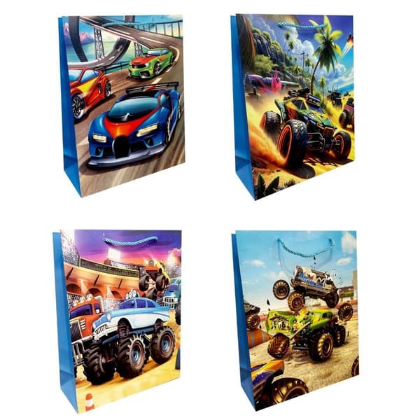 Barnpresentpåse M Monster Truck mix