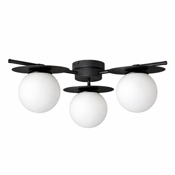 Loftlampe 3xE14 Luma Sort