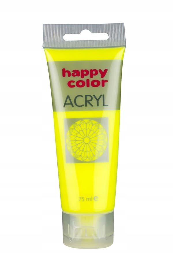 AKRYLFÄRG 75 ML GUL FLUOR (101) 9648