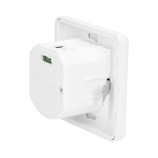 Infälld rörelsesensor för infälld LED IP20 160° 9m Vit
