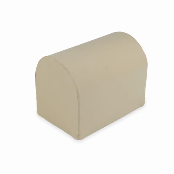 Beige skumlekplatskulle