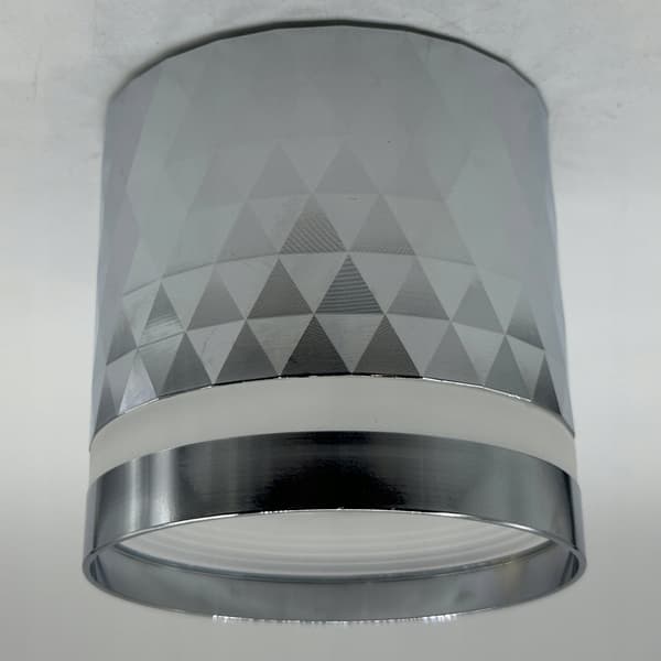 TUBA SPOT loftlampe, sølv, moderne, GX53