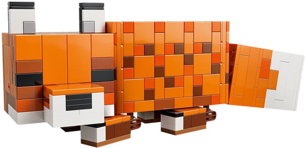LEGO Minecraft Räv Set 497 Bitar (21588)
