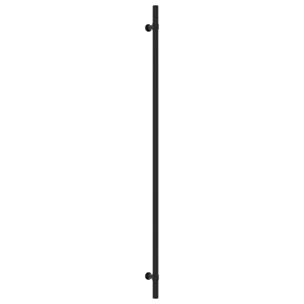 vidaXL skabsgreb 10 stk. sort 480 mm rustfrit stål