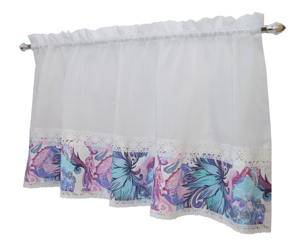 Köksgardin MAGIC FLOWER 150x60