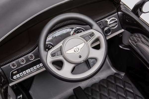 Bentley Mulsanne sort batteridrevet bil
