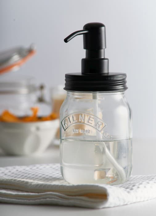 Tvål-/diskmedelsbehållare 0,5 l / Kilner