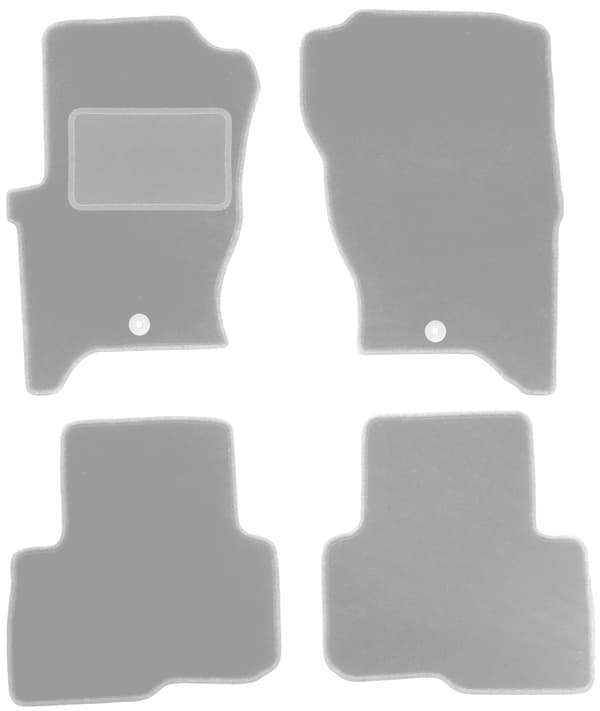 Grå bilmåtter til: Land Rover Discovery III SUV (2004-2011)