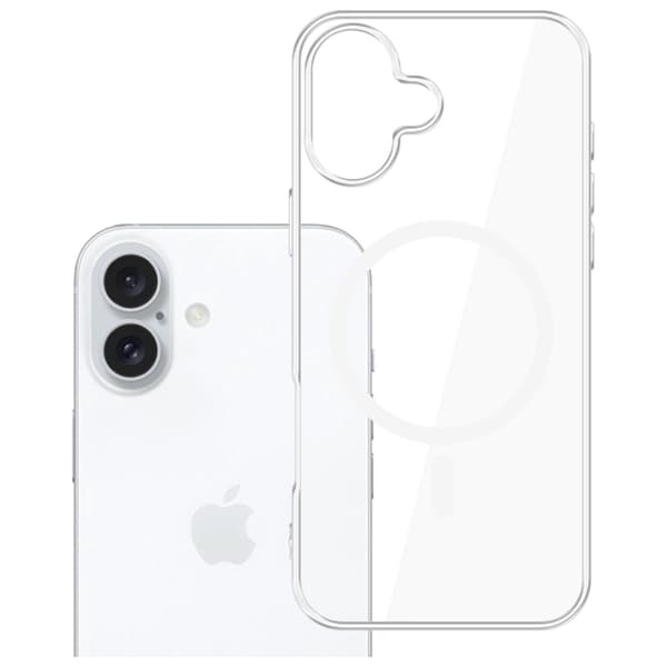 3MK Clear MagCase-skal för iPhone 17