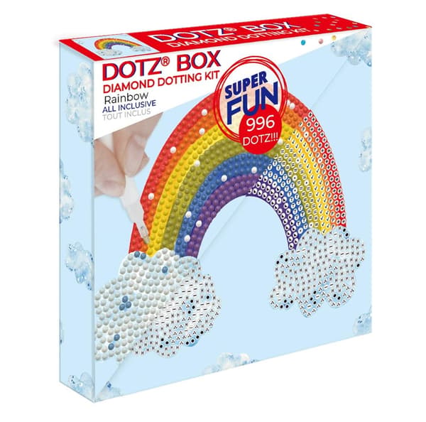 Diamond Dotz Box - Regnbågsleende