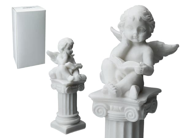 Engel læser en bog - græsk alabaster