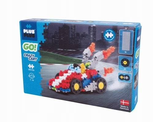 Mini byggeklodsmix, 240 dele, Racermodel