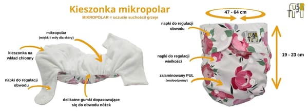 NappiMe mikrofiberstofbleer – SORT