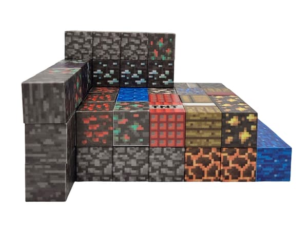 Magnetiske byggeklodser terninger Pixel Cubes 66 dele 3D