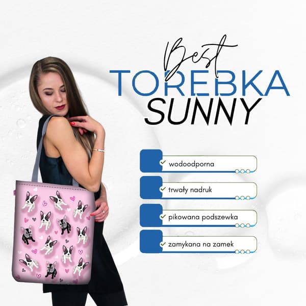 AURINKOINEN kangaskassi - Sweety