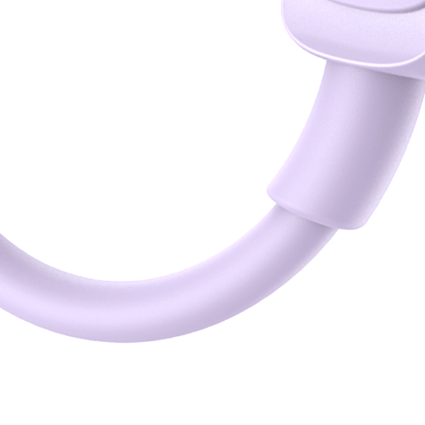 USB-C - USB-C 100W 1,2m violetti kaapeli