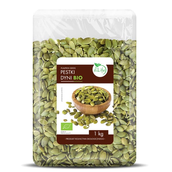 Økologiske græskarkerner 1 kg