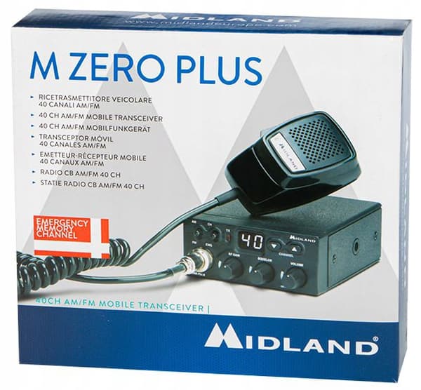 Midland M-zero Plus AM/FM kompakti CB-radio