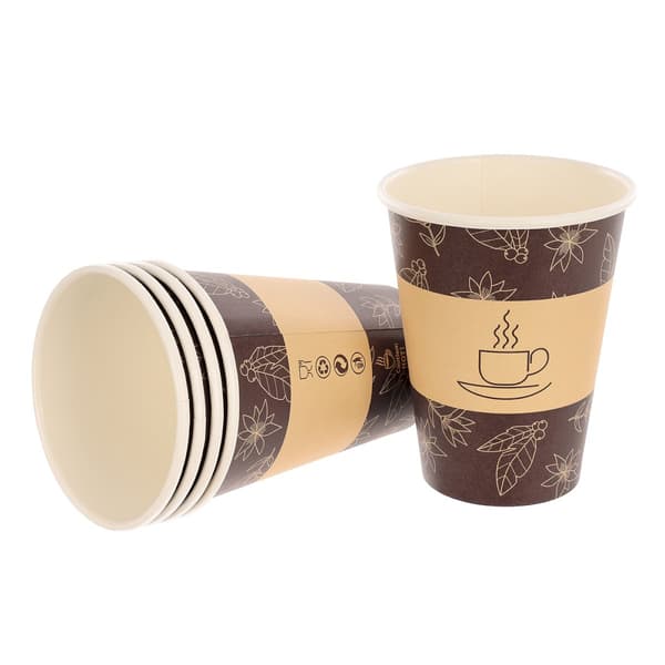 Pappmugg med tryck 250ml 50 st plastfria SUP-muggar