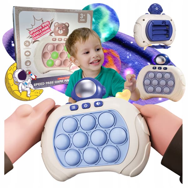 POP IT ELECTRONIC Popit Game Elektrisk Astronaut Arkadespil