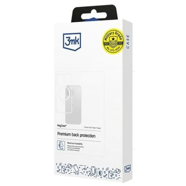 3MK MagCase til iPhone 14 Pro Max, gennemsigtig til Magsafe