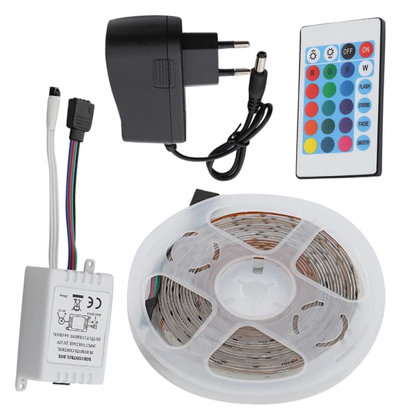 5m RGB LED-remsa