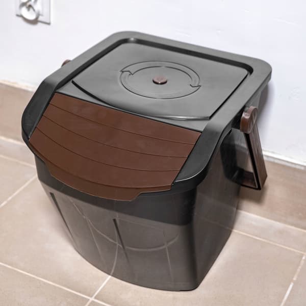 EcoBox 1 BRUN sorteringsbehållare