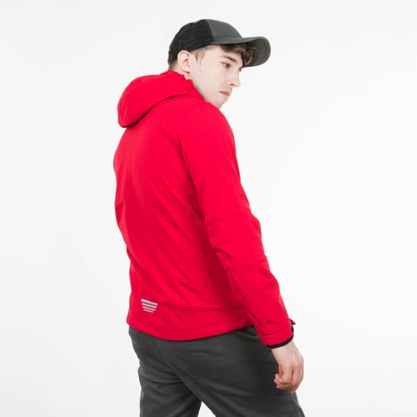 CMP Kid Jacket Fix Hood barnvandringjacka röd 98