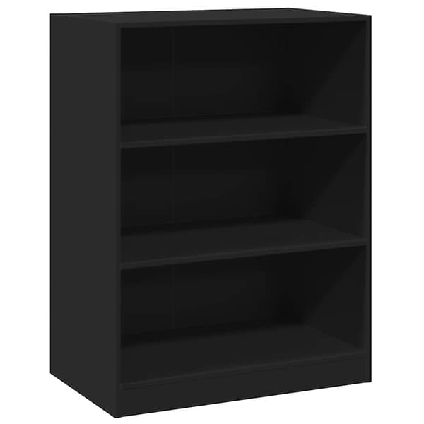 vidaXL garderobeskab sort 77x48x102 cm