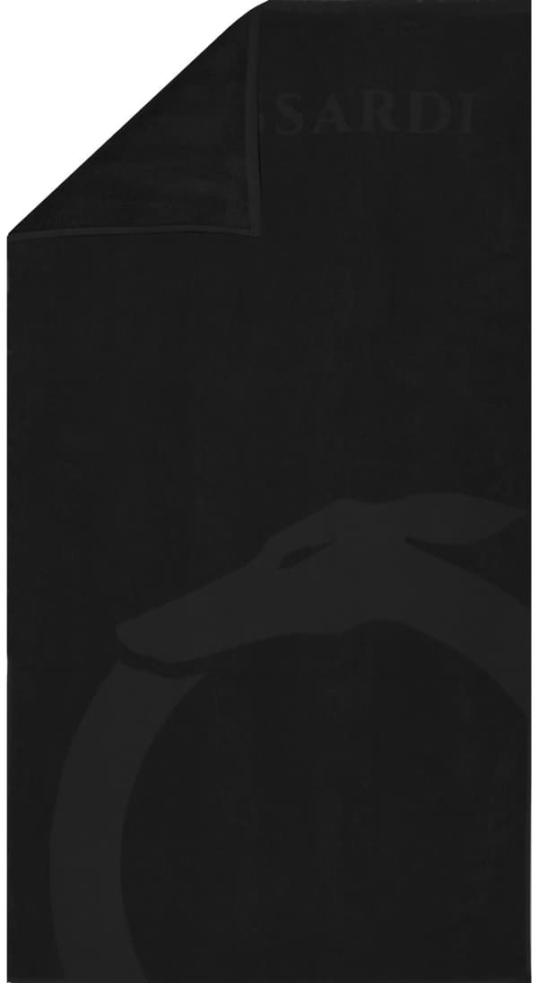 TRUSSARDI - STRANDHÅNDKLÆDE - TRU2MTW01 SORT Universal