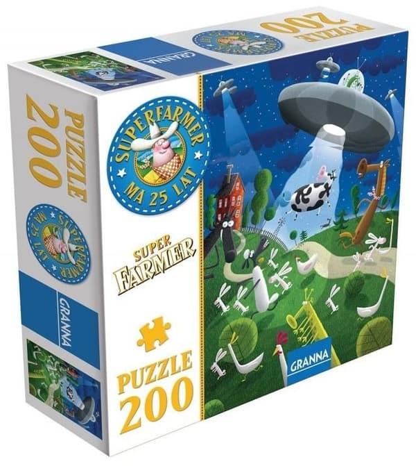 Puslespil 200 Superlandmand BEDSTEMOR