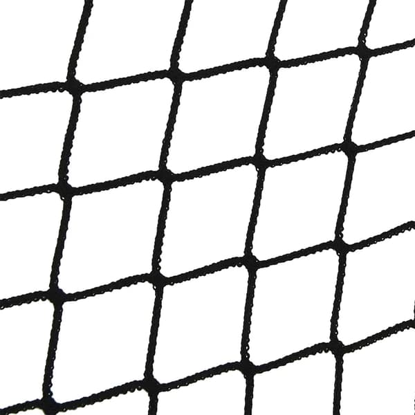 vidaXL Trailernet med elastisk reb sort 3x2,5 m PP