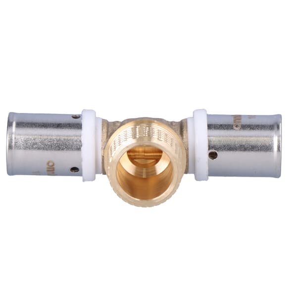 Presset T-stykke GZ 16mm x 1/2 online